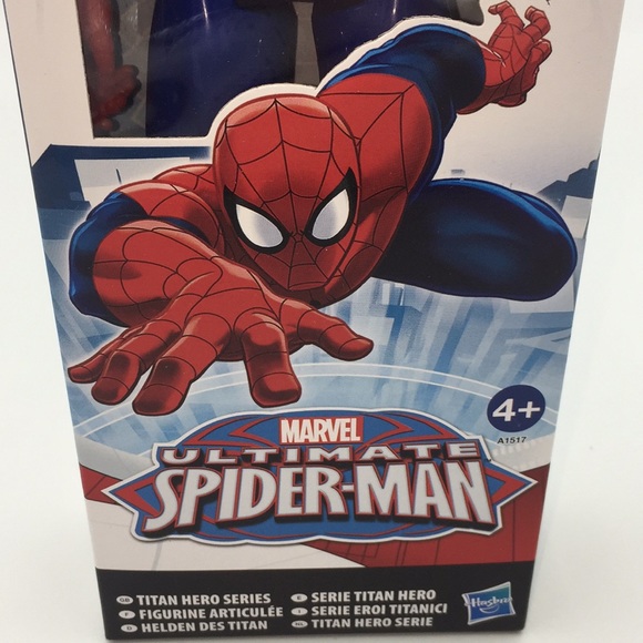 Marvel Ultimate Spider-Man Action Figure  Titan Hero Series 12” New in Box - Picture 3 of 13